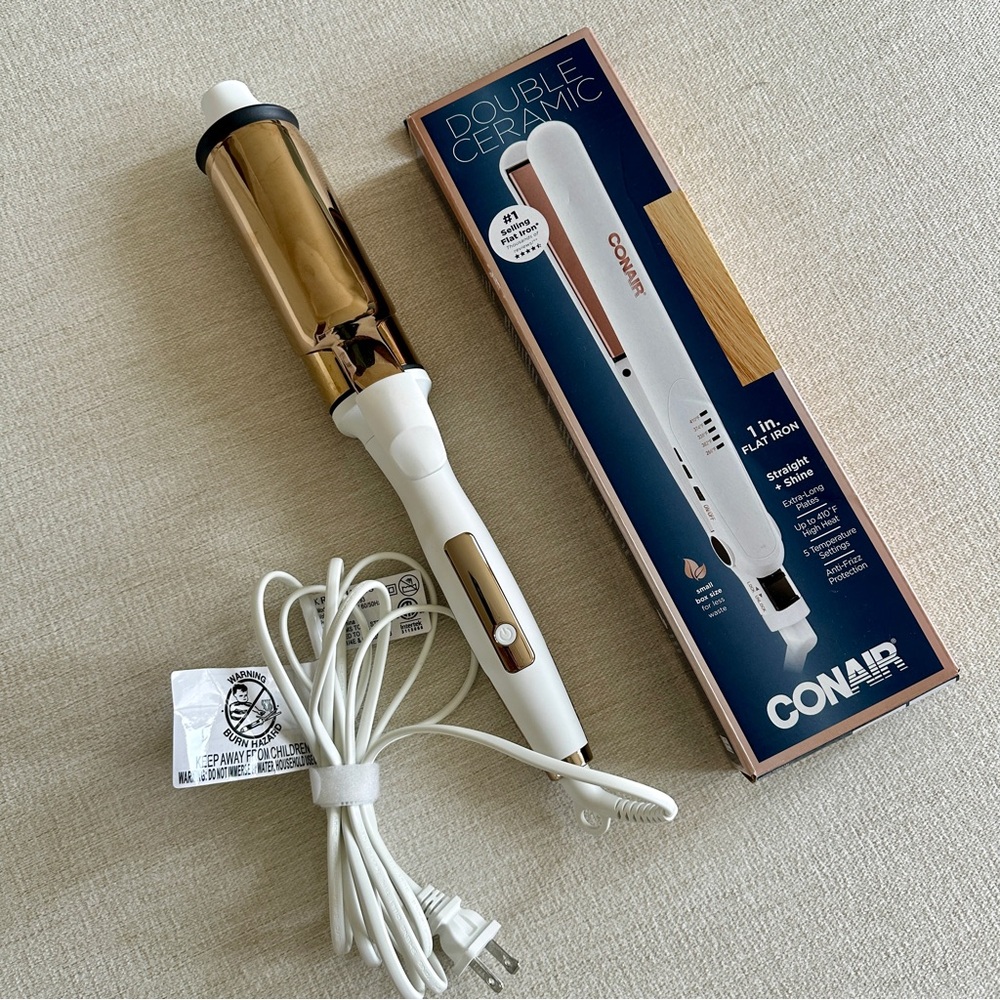 NEW Kristin Ess Titanium Curling Iron for Big Blowout Waves - 2" - Picture 2 of 2